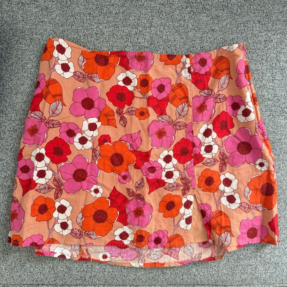 Floral skirt